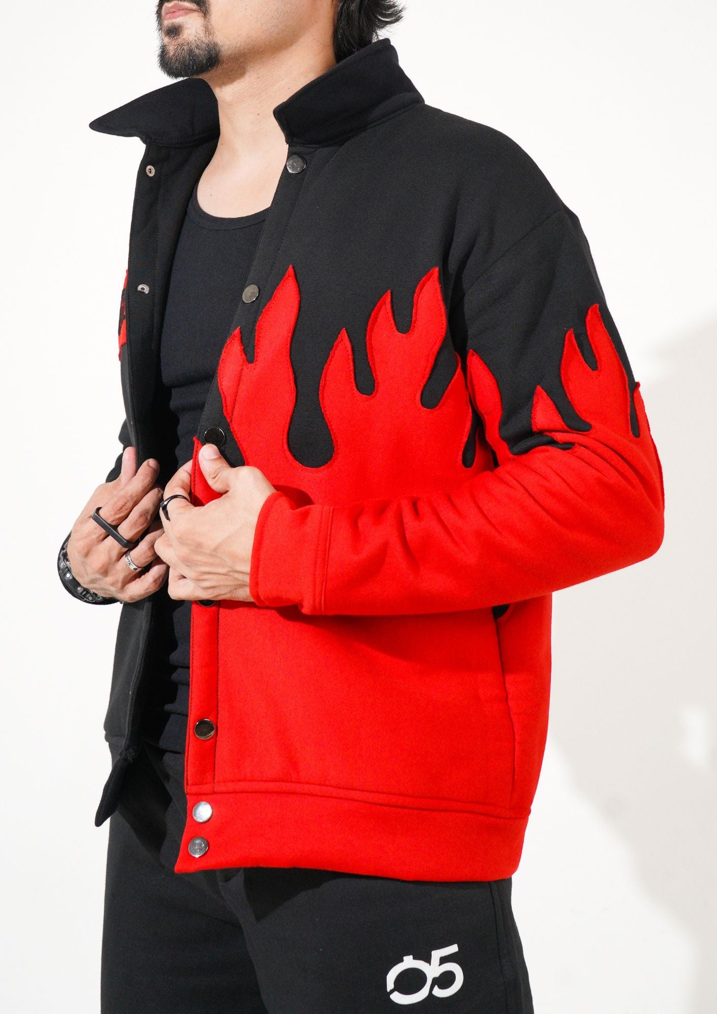 Blood Red Premium Varsity Jacket