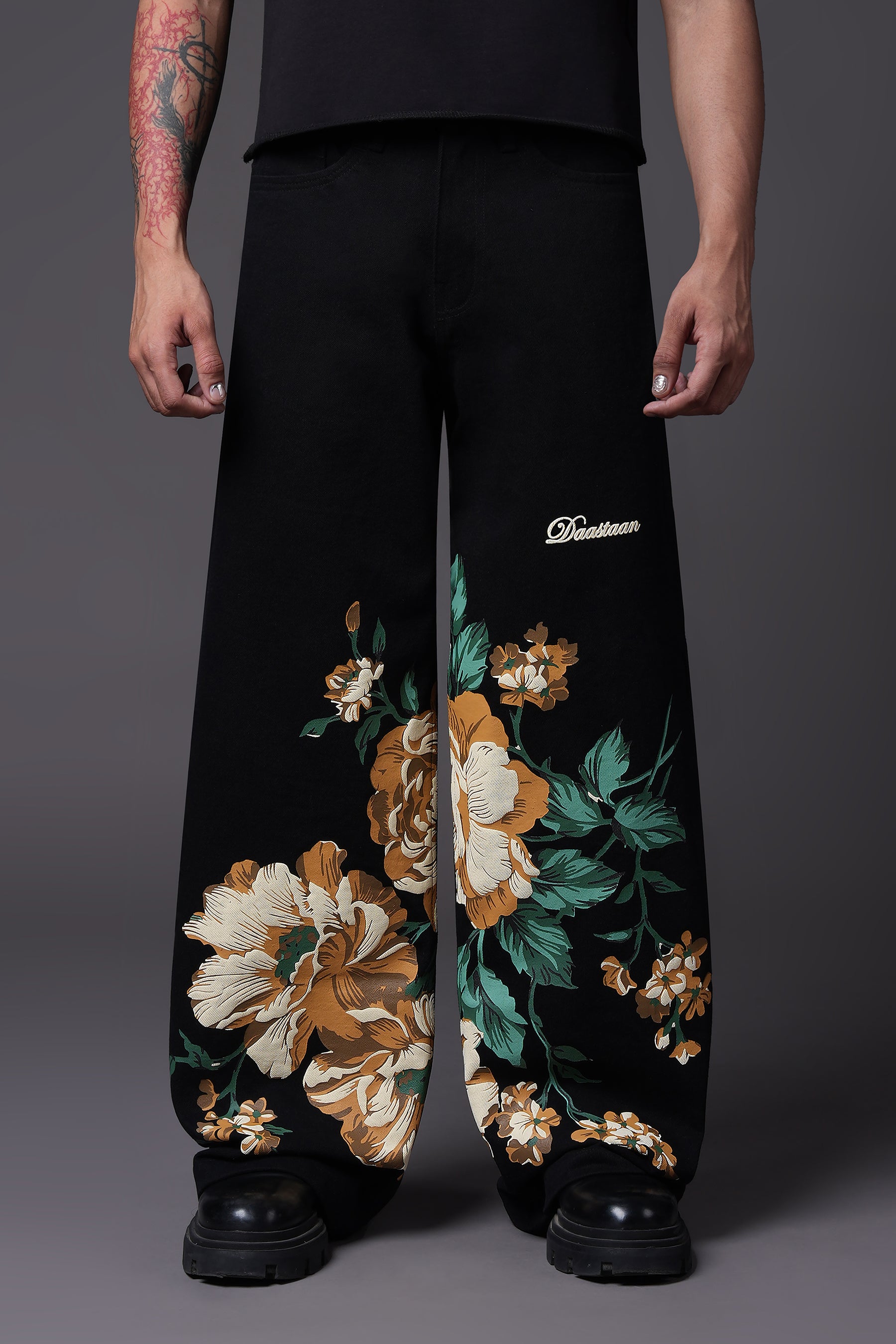THE DARK PETALS DENIM