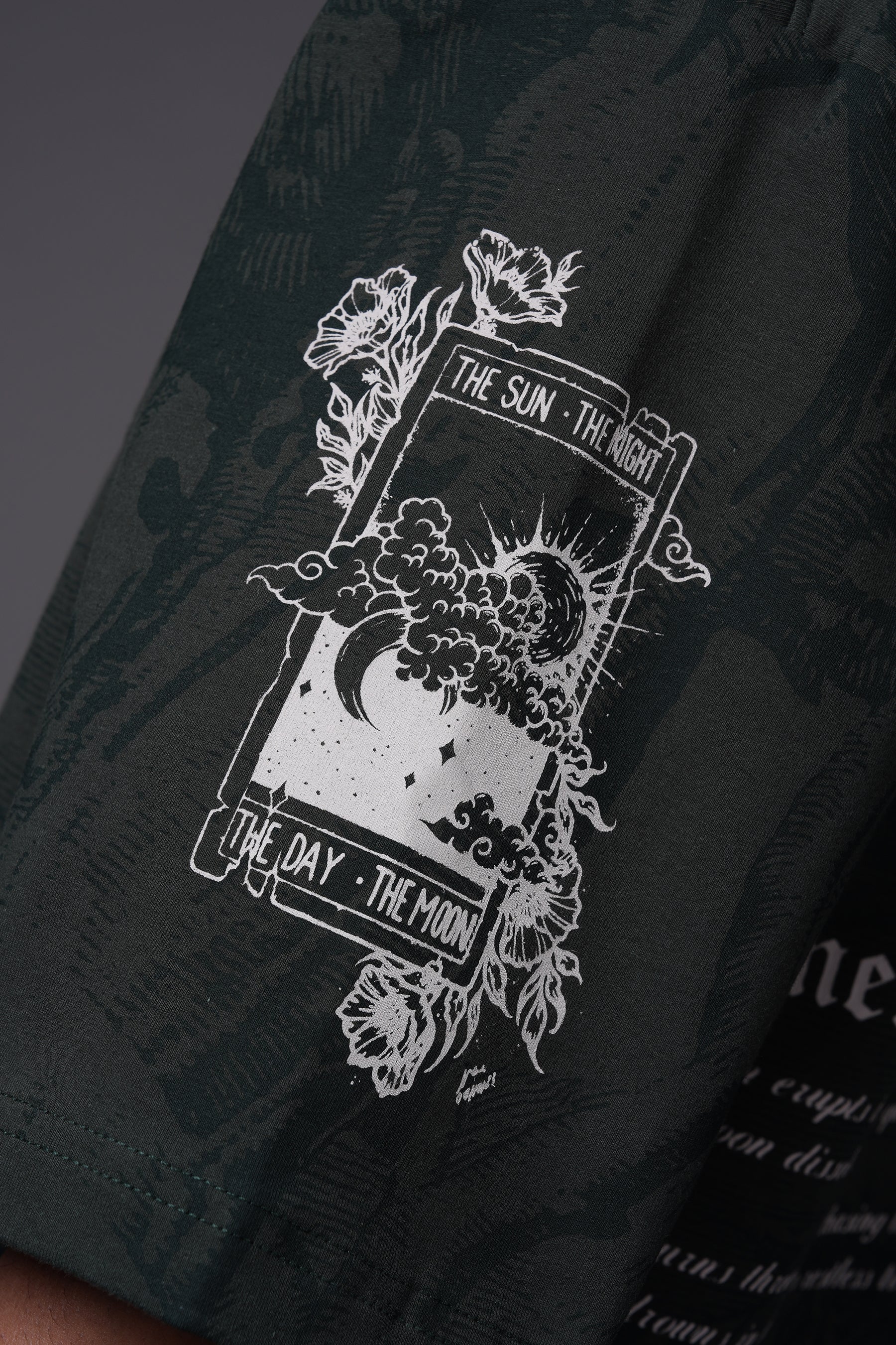BURNING MOON T SHIRT