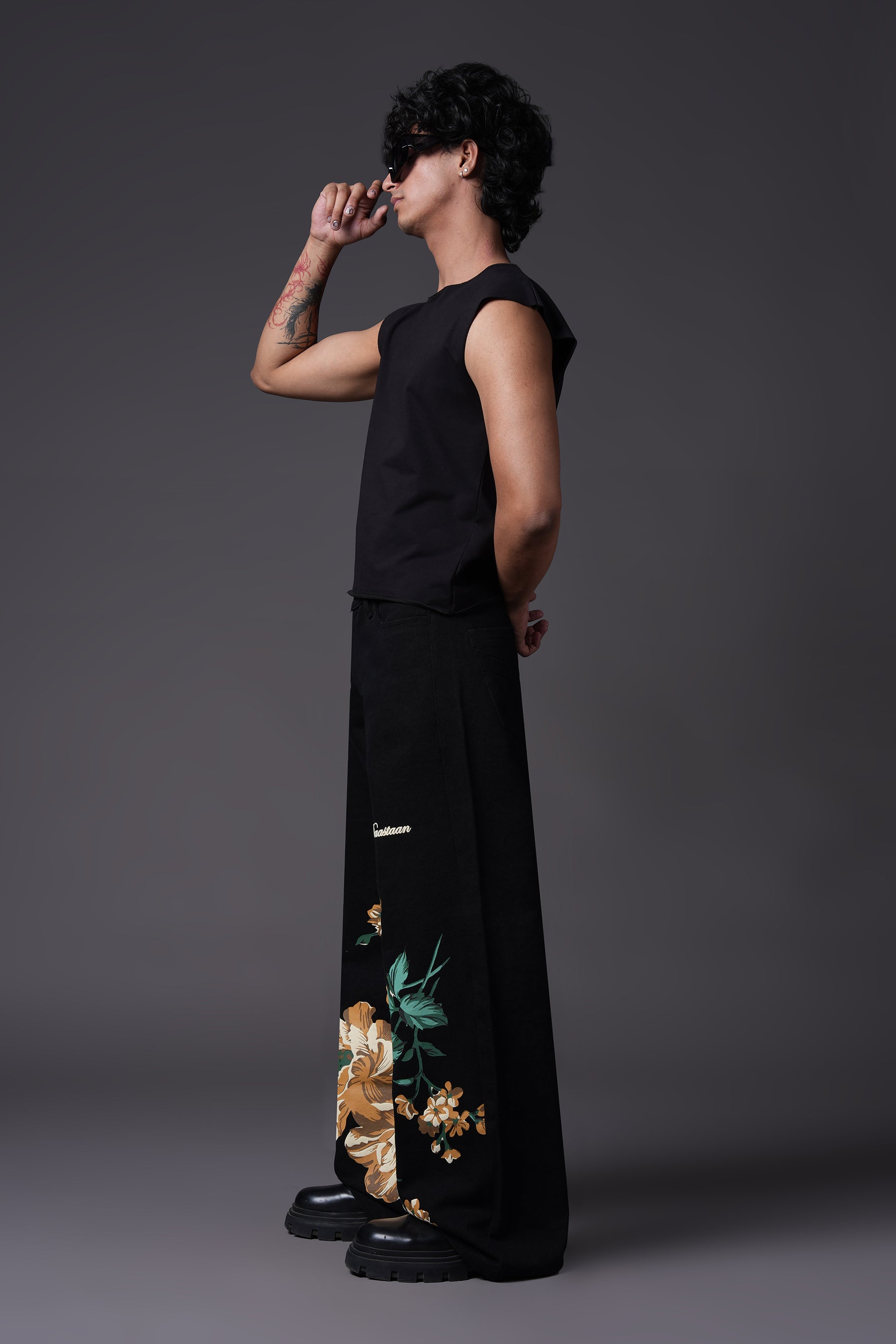 THE DARK PETALS DENIM