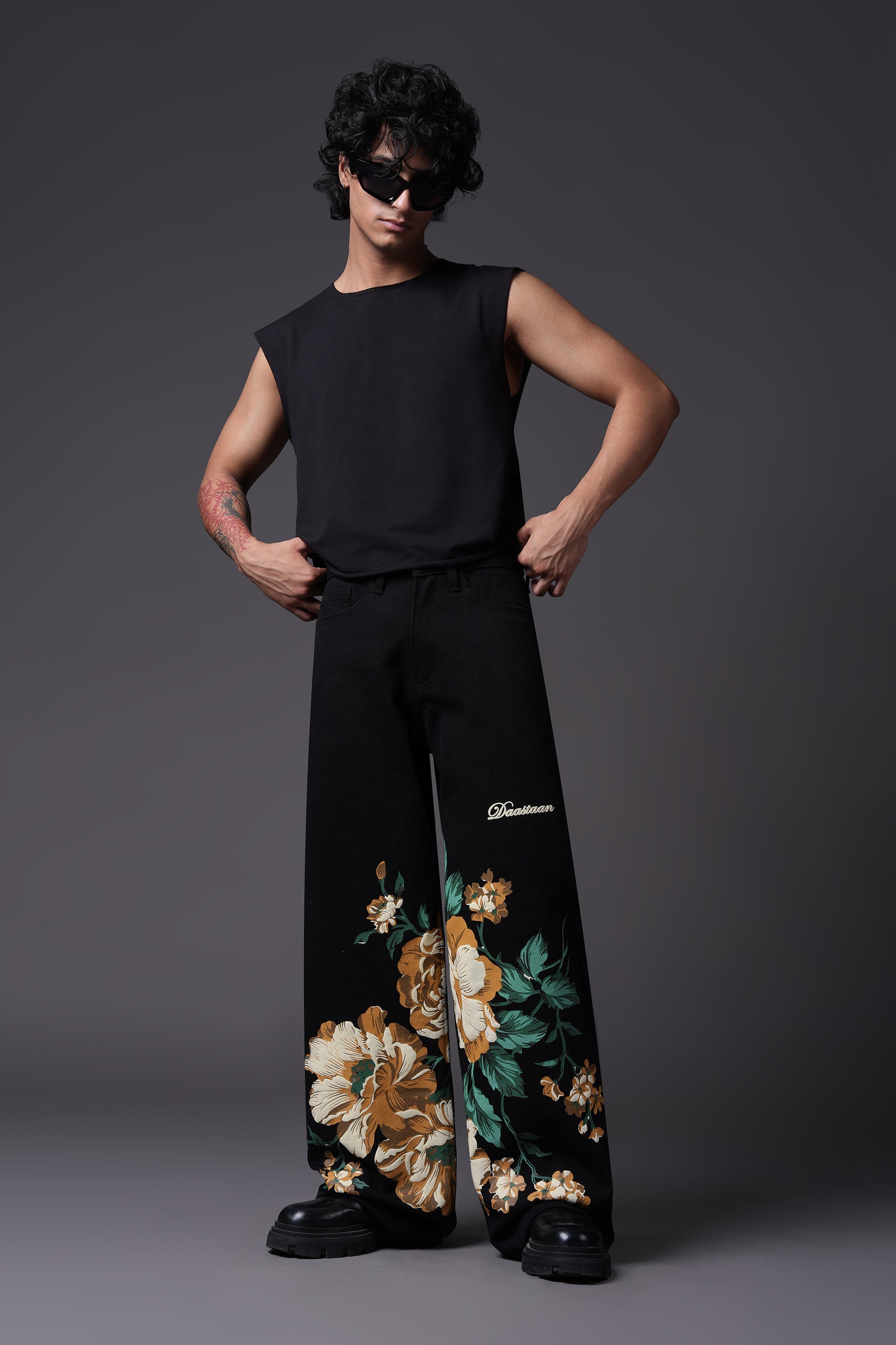 THE DARK PETALS DENIM